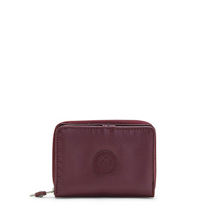 Portefeuilles Kipling Money Love Metallic Small Bordeaux |DXVS-87495202