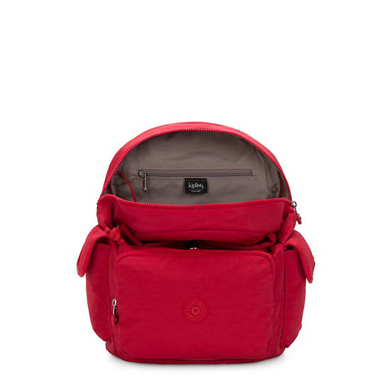 Sacs à Dos Kipling City Pack Rouge Rouge Foncé |RTWH-32977863