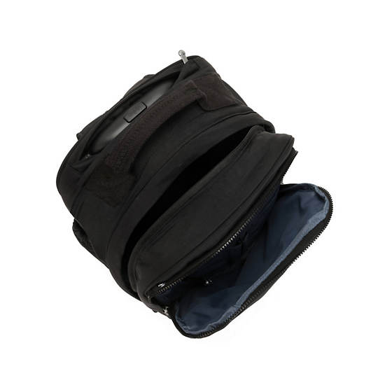 Sacs à Dos Kipling Gaze Classiche Large Rolling Noir |AJBE-29381128