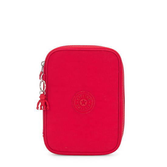 Sacs Kipling 100 Pens Classiche Case Rouge |VMOM-99709084