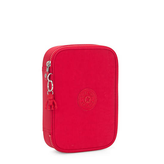 Sacs Kipling 100 Pens Classiche Case Rouge |VMOM-99709084