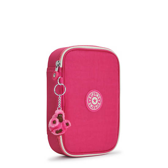 Sacs Kipling 100 Pens Mode Case Rose |YQHZ-83621531