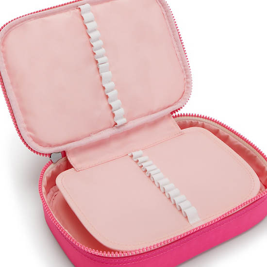 Sacs Kipling 100 Pens Mode Case Rose |YQHZ-83621531