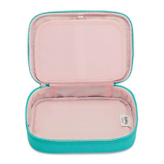 Sacs Kipling 100 Pens Mode Case Turquoise |SJJT-77376807