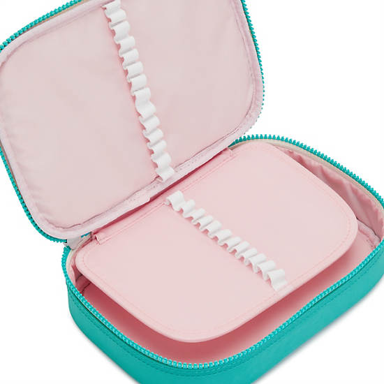 Sacs Kipling 100 Pens Mode Case Turquoise |SJJT-77376807