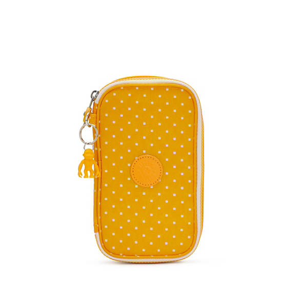 Sacs Kipling 50 Pens Printed Case Jaune |UAPR-50773327