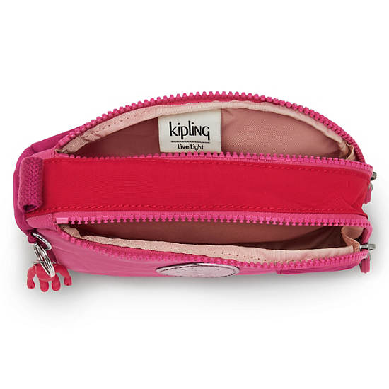 Sacs Kipling Tibby Classiche Pouch Rose |ZERJ-44787012