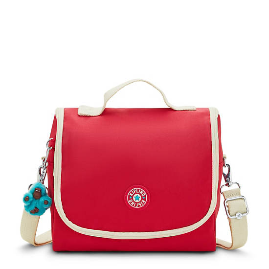 Sacs Kipling New Kichirou Lunch Bag Rouge |KYSL-47291812