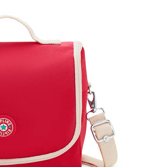 Sacs Kipling New Kichirou Lunch Bag Rouge |KYSL-47291812