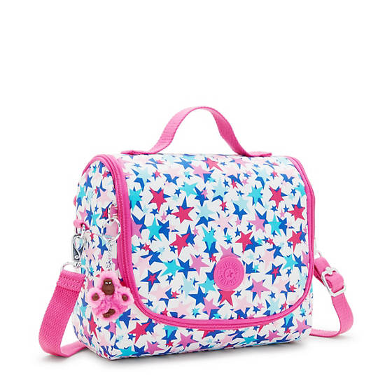 Sacs Kipling New Kichirou Printed Lunch Bag Rose |WYVL-17683360