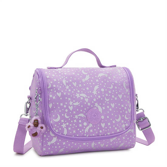 Sacs Kipling New Kichirou Printed Lunch Bag Violette |APKS-22439355