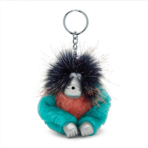 Accessoires Kipling Fun Hair Sven Monkey Keychain Vert |SHOZ-79567774