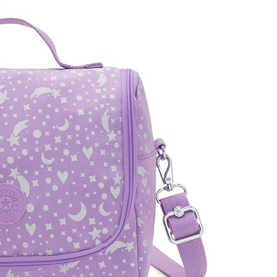 Sacs Kipling New Kichirou Printed Lunch Bag Violette |APKS-22439355