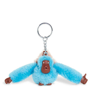 Accessoires Kipling Mom And Baby Classiche Monkey Keychain Bleu |JERT-31729674