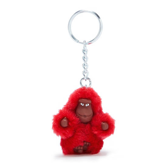 Accessoires Kipling Sven Extra Small Classiche Monkey Keychain Rouge |PUUY-58780358