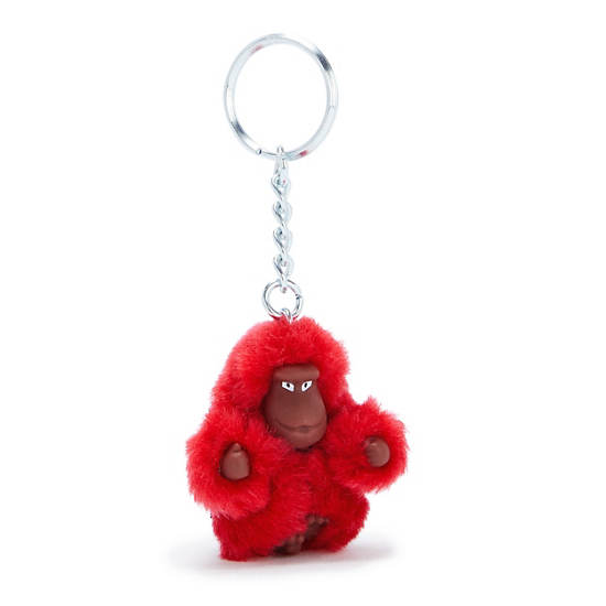 Accessoires Kipling Sven Extra Small Classiche Monkey Keychain Rouge |PUUY-58780358