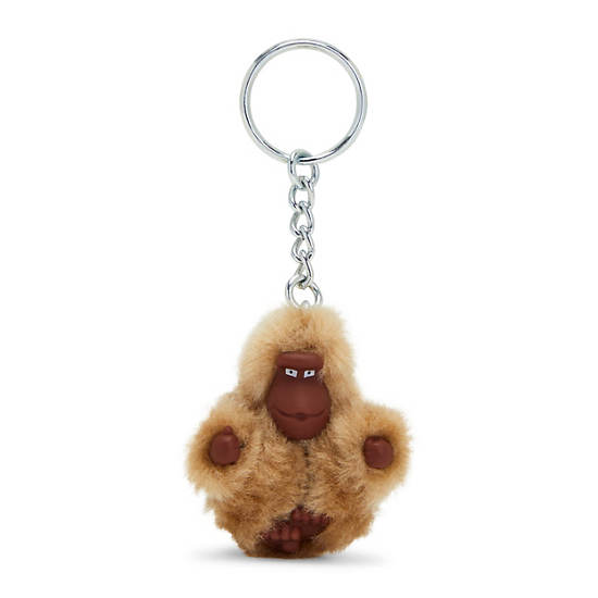 Accessoires Kipling Sven Extra Small Iconic Monkey Keychain Beige |BDPW-92129155