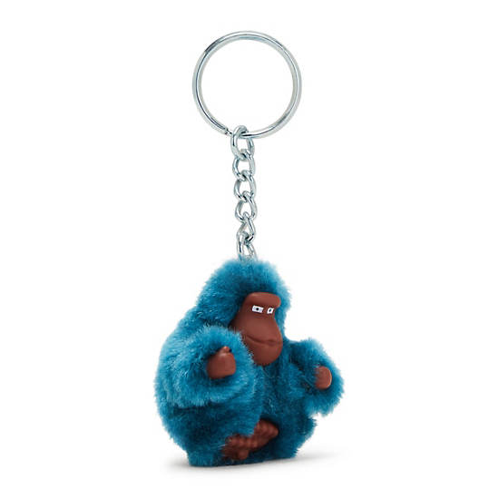 Accessoires Kipling Sven Extra Small Mode Monkey Keychain Turquoise |PVVK-94462923