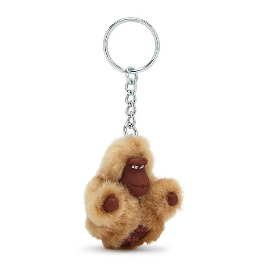 Accessoires Kipling Sven Extra Small Iconic Monkey Keychain Beige |BDPW-92129155