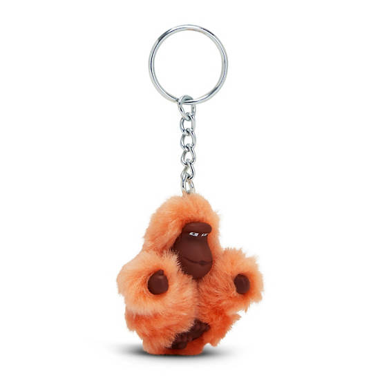 Accessoires Kipling Sven Extra Small Iconic Monkey Keychain Rose |BTUR-61793953