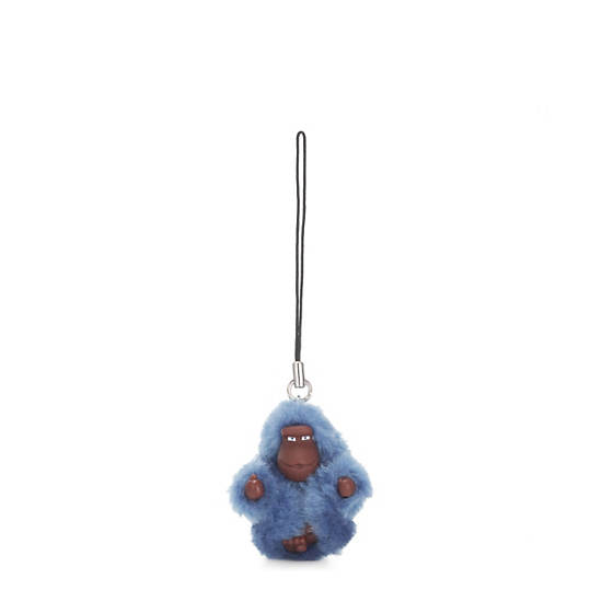 Accessoires Kipling Sven Extra Small Iconic Monkey Keychain Bleu |MGGN-25142628