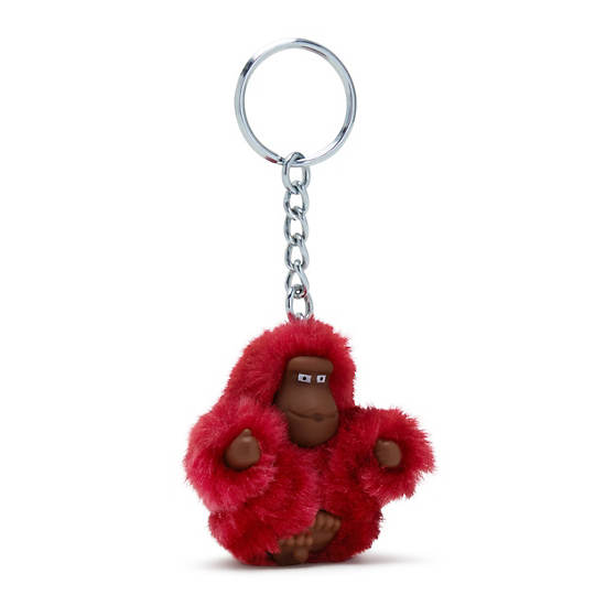 Accessoires Kipling Sven Extra Small Monkey Keychain Rouge Rose |DWCR-31887435