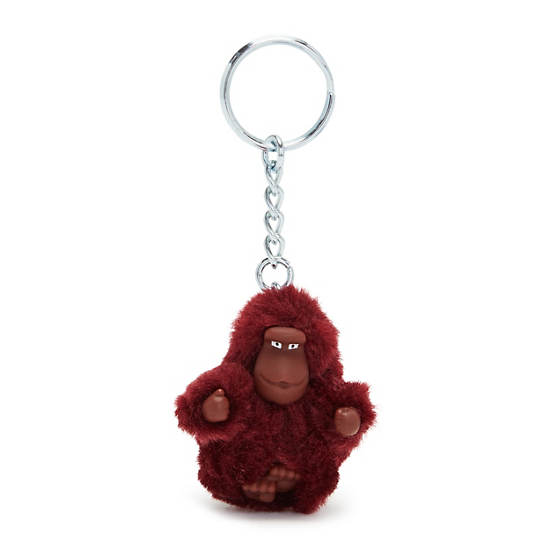 Accessoires Kipling Sven Extra Small Monkey Keychain Rouge |GALT-47442141