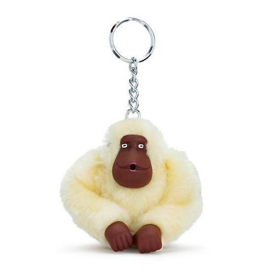 Accessoires Kipling Sven Monkey Keychain Blanche |QVUY-92151696