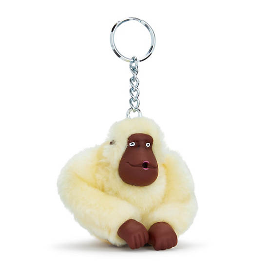 Accessoires Kipling Sven Monkey Keychain Blanche |QVUY-92151696