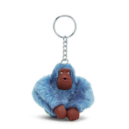 Accessoires Kipling Sven Small Monkey Keychain Bleu |FAXR-03426976