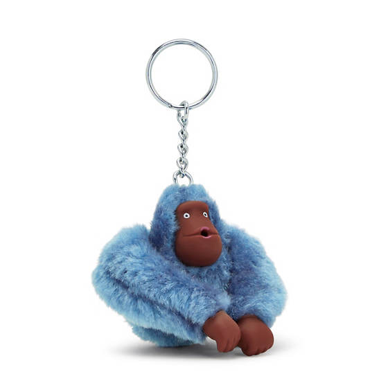 Accessoires Kipling Sven Small Monkey Keychain Bleu |FAXR-03426976