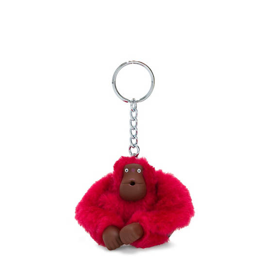 Accessoires Kipling Sven Small Monkey Keychain Rouge |DPWA-49252998