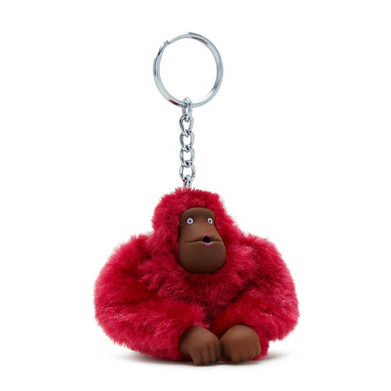 Accessoires Kipling Sven Small Monkey Keychain Bordeaux |SURZ-01233718