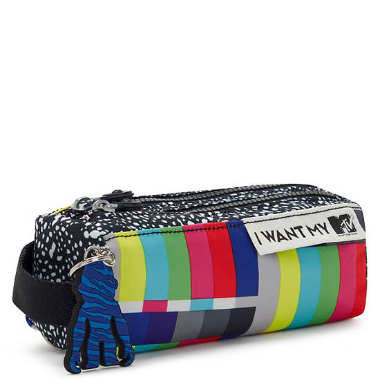 Sacs Kipling Allie MTV Pencil Case Multicolore |FPAG-38209757