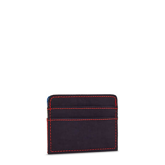 Sacs Kipling Cardy Card Holder Bleu Rouge |RJXC-21295839