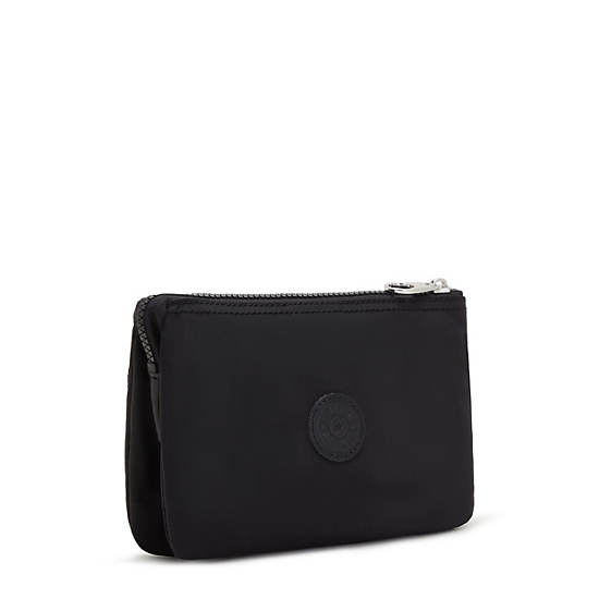 Sacs Kipling Creativity Extra Large Metallic Wristlet Noir Doré |LTTL-54158654