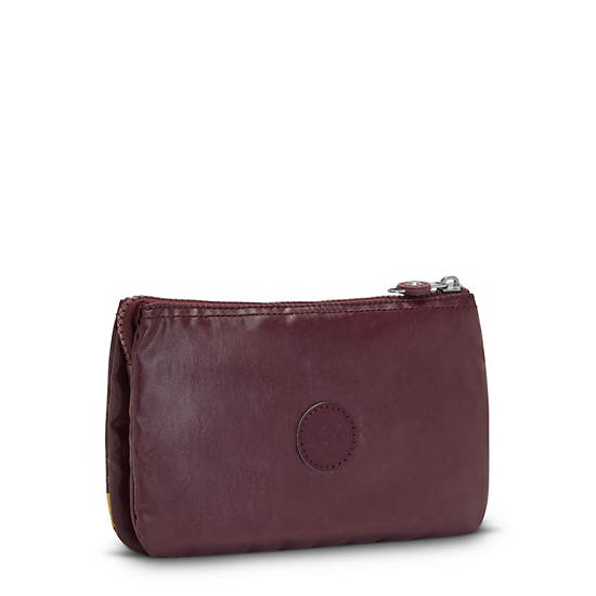 Sacs Kipling Creativity Extra Large Metallic Wristlet Bordeaux |MQDL-29603870