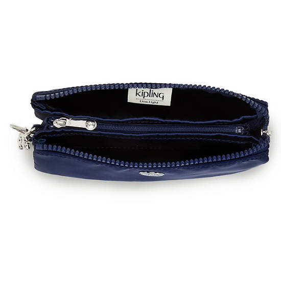 Sacs Kipling Creativity Large Classiche Pouch Bleu |SNVP-87041950