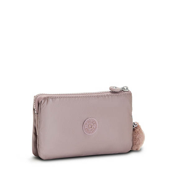 Sacs Kipling Creativity Large Classiche Pouch Violette Rose |IFAW-62575421