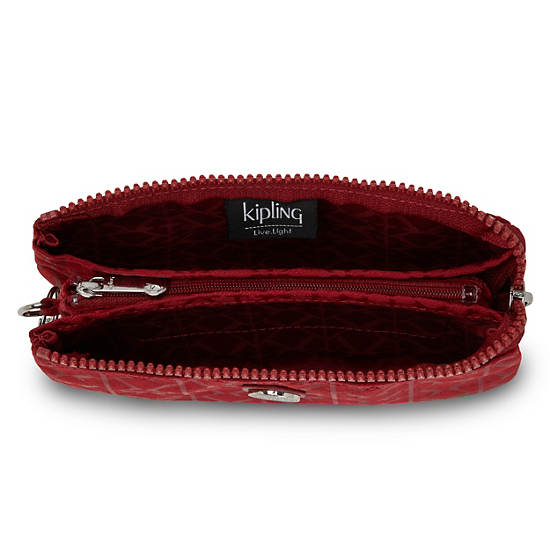 Sacs Kipling Creativity Large Classiche Pouch Rouge |UDDK-97898026