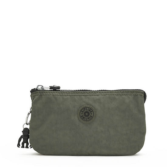 Sacs Kipling Creativity Large Pouch Vert |ECAX-36719541