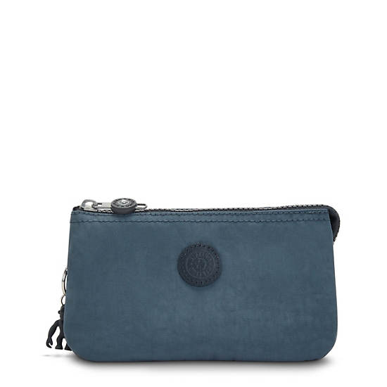 Sacs Kipling Creativity Large Pouch Bleu Marine Grise |MXER-59789056