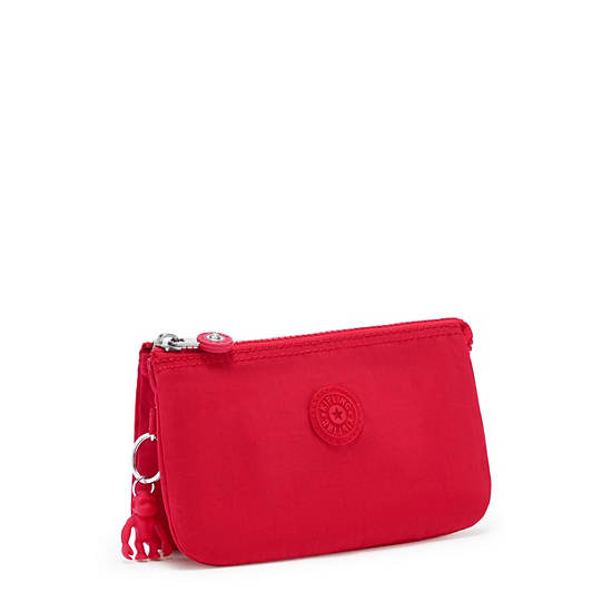 Sacs Kipling Creativity Large Pouch Rouge |KQLA-46249204