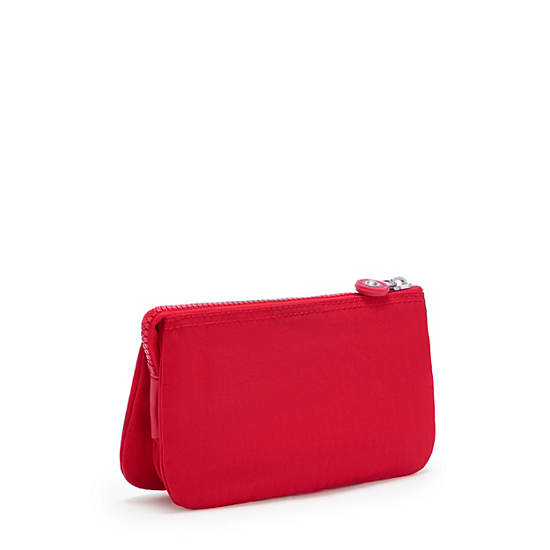 Sacs Kipling Creativity Large Pouch Rouge |KQLA-46249204