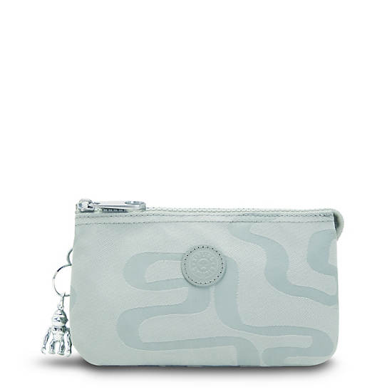 Sacs Kipling Creativity Large Printed Pouch Turquoise |KTHC-80573112