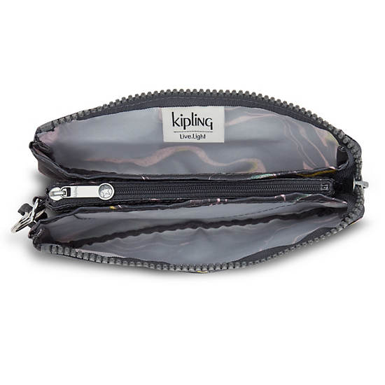 Sacs Kipling Creativity Large Printed Pouch Grise |YQHD-63705581