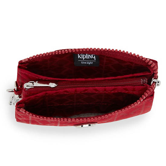 Sacs Kipling Creativity Small Classiche Pouch Rouge |MNNY-13803451