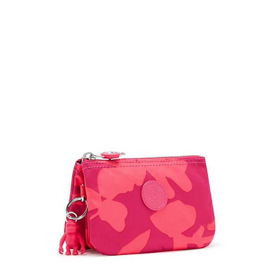 Sacs Kipling Creativity Small Printed Pouch Rouge |DERZ-04452629