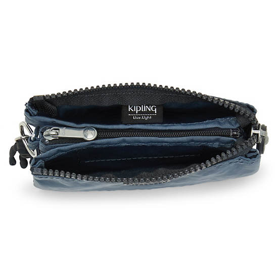 Sacs Kipling Creativity Small Pouch Bleu Marine Grise |TZUI-10734490