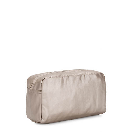 Sacs Kipling Gleam Metallic Pouch Beige |ELID-28116471